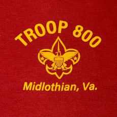 OFFICIAL Troop 800 Red Class B T-Shirt 